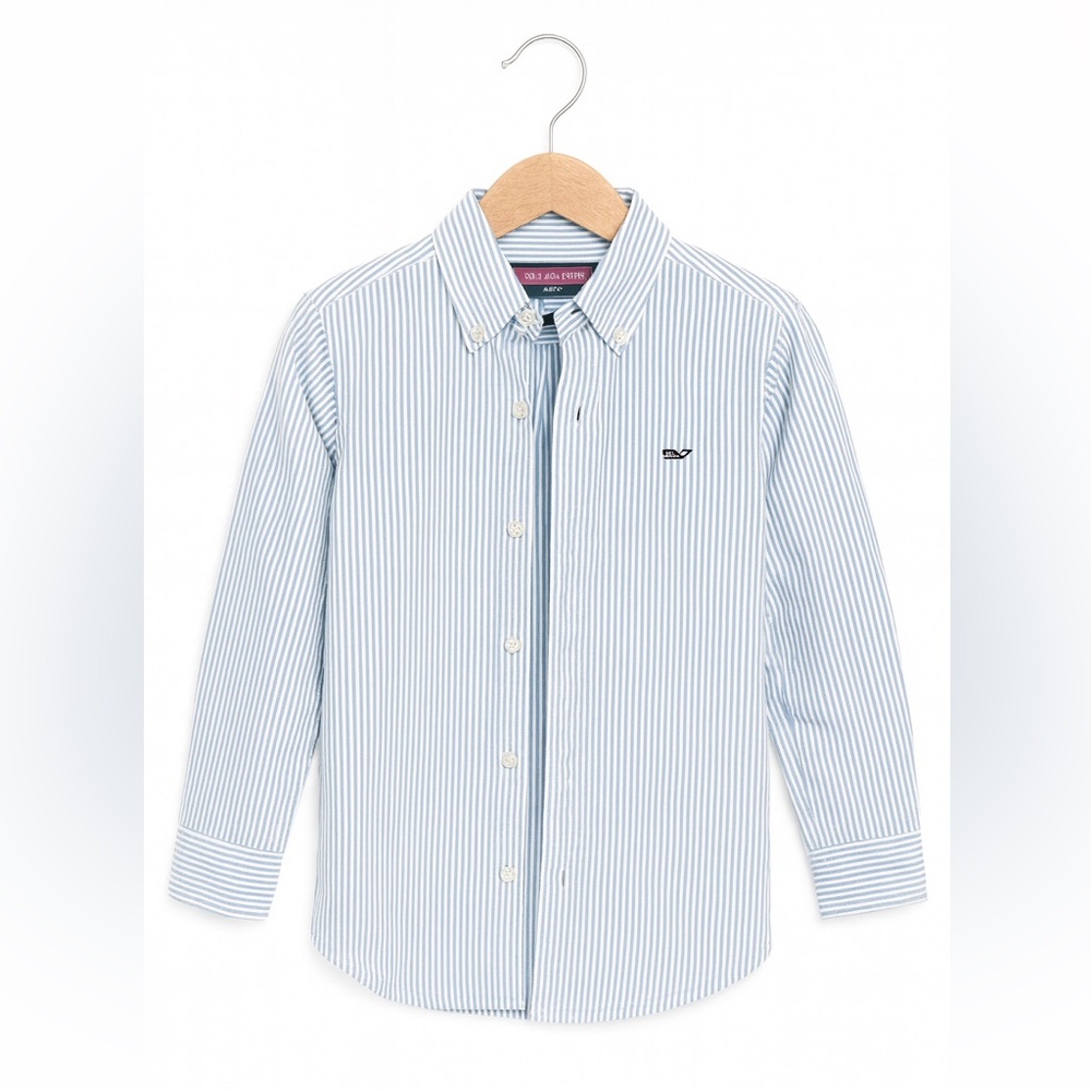 Vineyard Vines Kids Seersucker Button Down Shirt